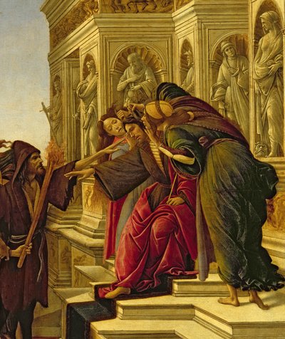 Calumny of Apelles (detail) by Sandro Botticelli